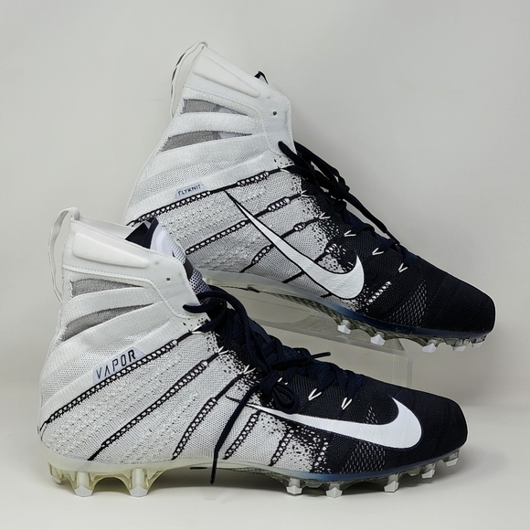 Nike Vapor Untouchable 3 Elite P White Navy Blue AO3006-101 Men\'s Size 16 New main image 4